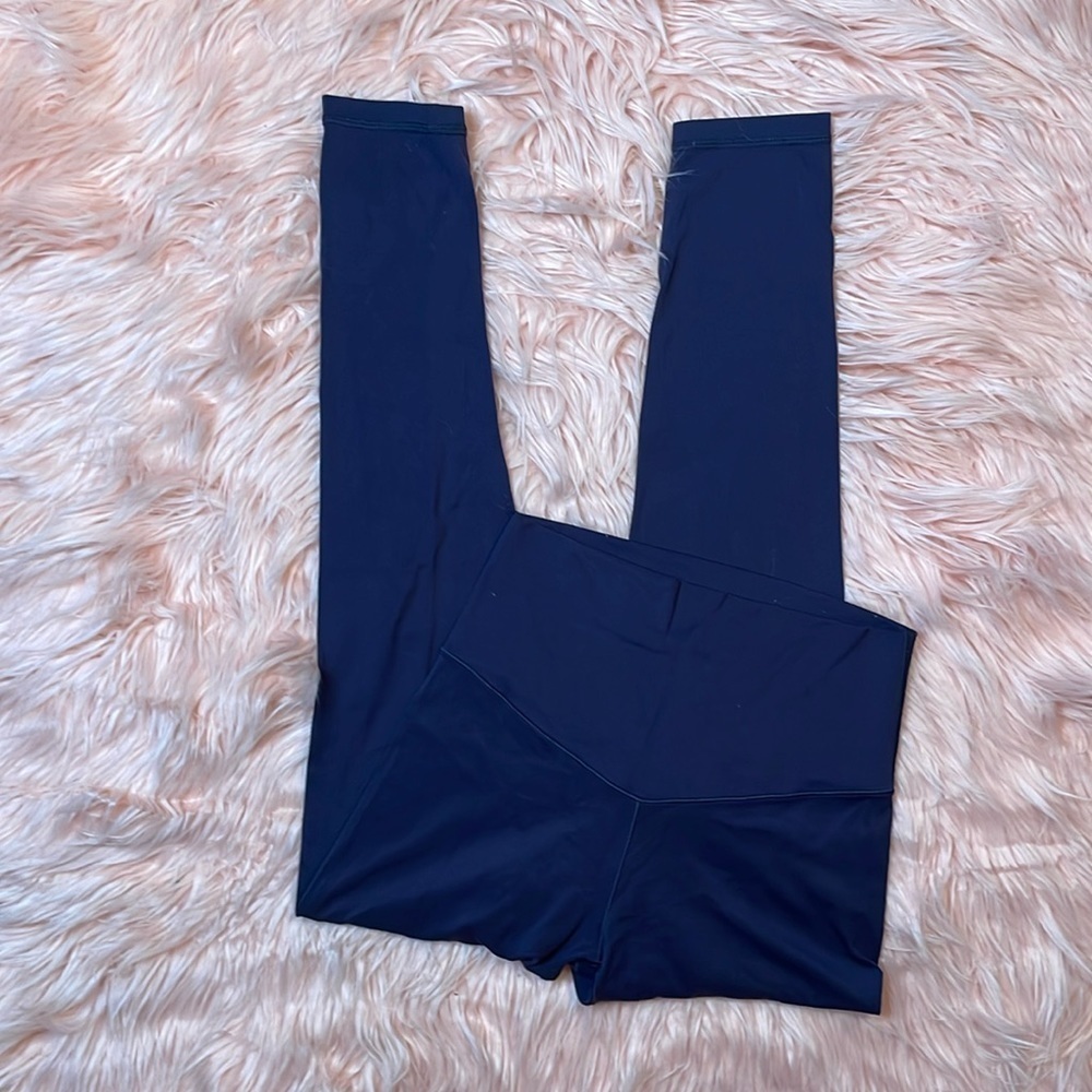 Aerie Chill Play Move High Rise Blue Legging Size‎ Medium